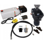 Zestaw Hydrauliczny HYDRAULIKA KIPRA 3,9m NA 3 STRONY 12V SIŁOWNIK 1200 10T PEŁNY